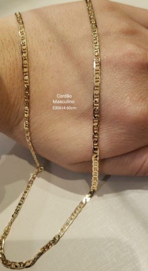 Corrente Masculina Rommanel Fio Diamantado 60 cm