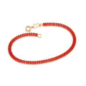 Pulseira Riviera banhada a ouro 18k com zircônias - Tam. 18, (código 552170)
